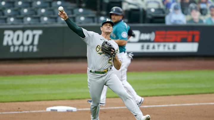 Target Practice: Athletics 3B Chapman Finds Cardboard Cutouts Have Some Game