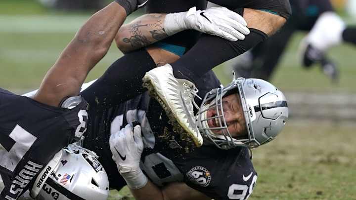 Maxx Crosby, Rod Smith on COVID-19 Reserve List