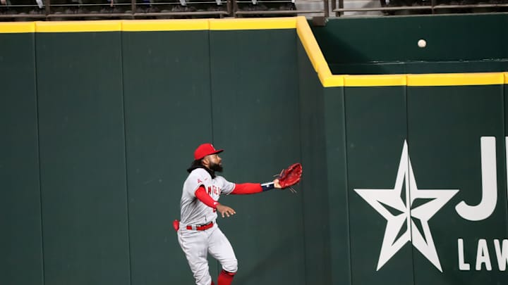 Shades of Jose Canseco, Angels' Jo Adell Provides All-Time Blooper with Four-Base Error Shades of Jose Canseco, Angels' Jo Adell Provides All-Time Blooper with Four-Base Error