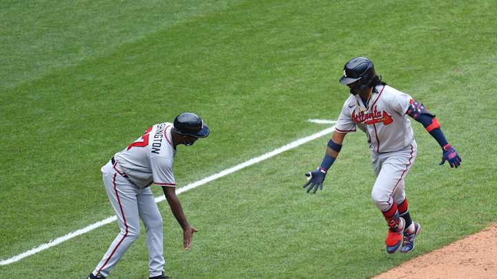 Braves win game one of double-header 5-2