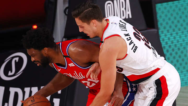Philadelphia 76ers' Joel Embiid Exits Game vs. Blazers With Injury Philadelphia 76ers' Joel Embiid Exits Game vs. Blazers With Injury