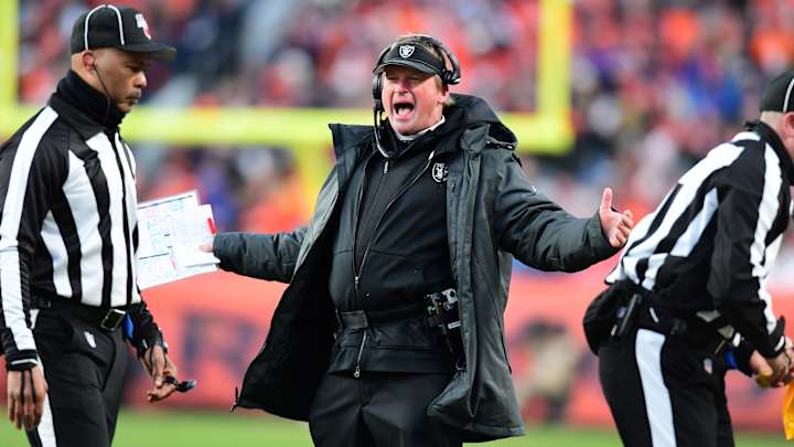 Jon Gruden: Las Vegas Raiders Must Eliminate Mistakes Jon Gruden: Las Vegas Raiders Must Eliminate Mistakes