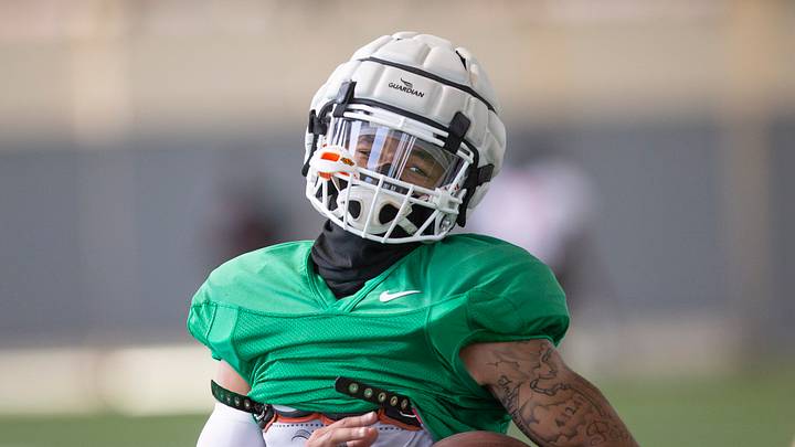 Fall Camp Day 5: New Masks, Pads Delayed, Gundy Delayed, but Football Still Going Fall Camp Day 5: New Masks, Pads Delayed, Gundy Delayed, but Football Still Going