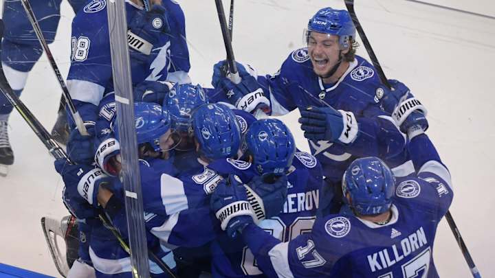 Listen to the Ear-Splitting Home Radio Call of Brayden Point’s Fifth-Overtime Game-Winner