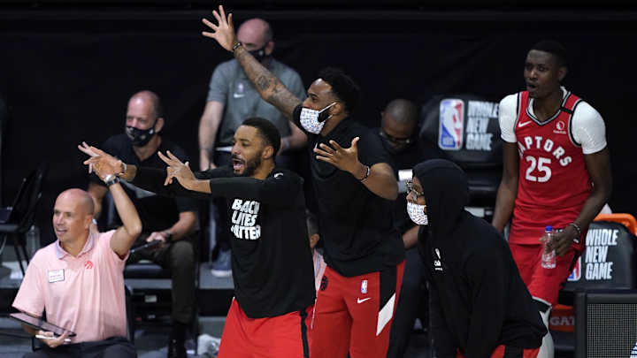 Raptors' Adrian Griffin clinches 1st NBA win as coach