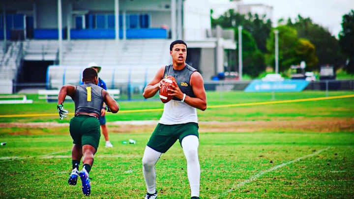 LSU Football Making a Big Play for Rising Quarterback Prospect Cameron Edge