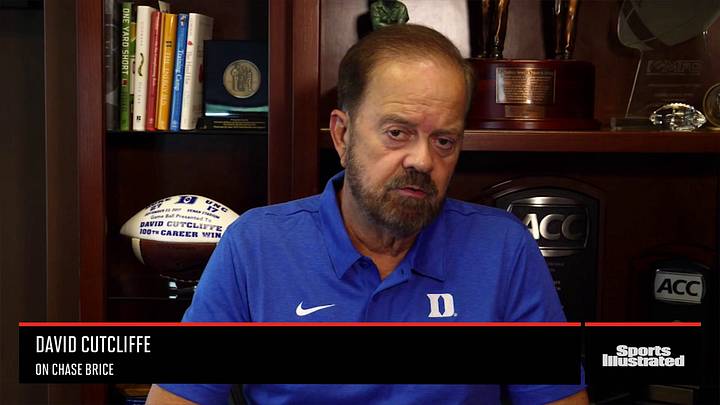 Duke's David Cutcliffe on Chase Brice: He Has Great Arm Talent Duke's David Cutcliffe on Chase Brice: He Has Great Arm Talent