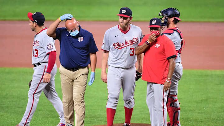 Nats Place Stephen Strasburg on Injured List with Nerve Issue in Hand