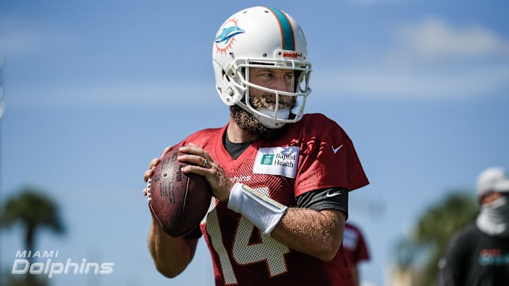 Dolphins QB Fitzpatrick on Leave After Mother's Death
