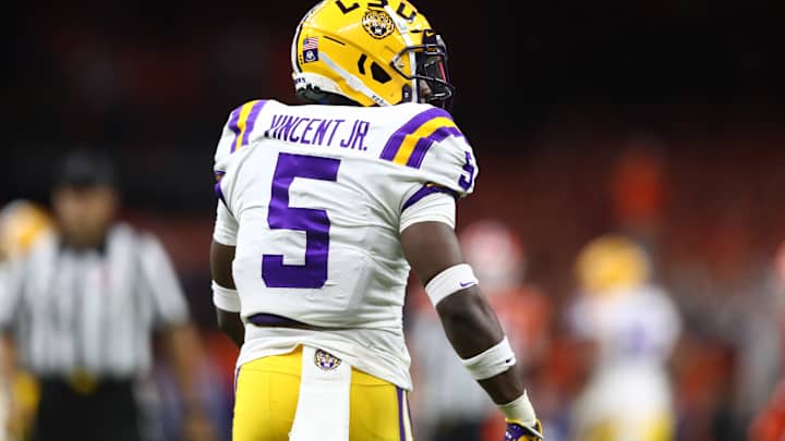 LSU Football Safety Kary Vincent Opting Out of 2020 Season