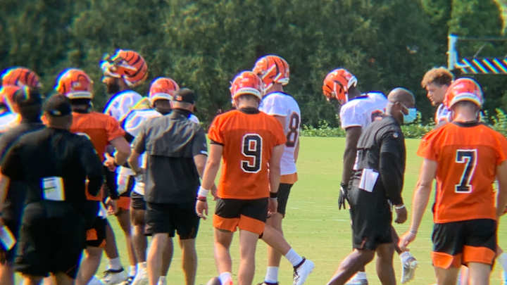 Bengals Training Camp: It's time for pads