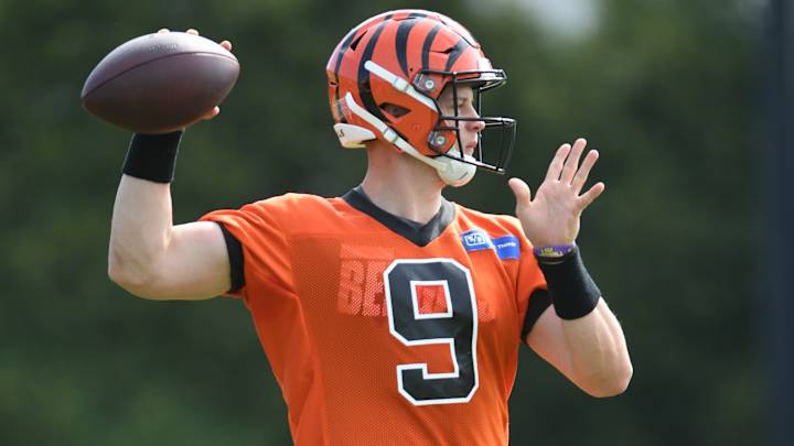 Joe Burrow 'very comfortable' with Bengals' offense, confident he will be ready for Week 1 Joe Burrow 'very comfortable' with Bengals' offense, confident he will be ready for Week 1