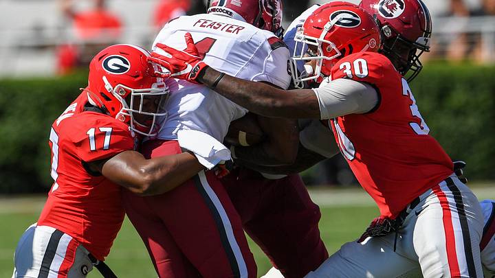 Georgia LB, Nakobe Dean Talks New Leadership Role, Students Return Georgia LB, Nakobe Dean Talks New Leadership Role, Students Return