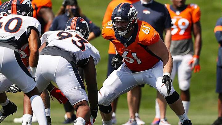 Graham Glasgow Says he & Dalton Risner Are Hitting it Off on the Broncos' O-Line Graham Glasgow Says he & Dalton Risner Are Hitting it Off on the Broncos' O-Line