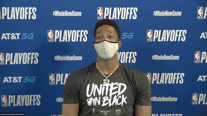Miami Heat's Bam Adebayo On Jimmy Butler's Performance In Game 1 against The Indiana Pacers Miami Heat's Bam Adebayo On Jimmy Butler's Performance In Game 1 against The Indiana Pacers