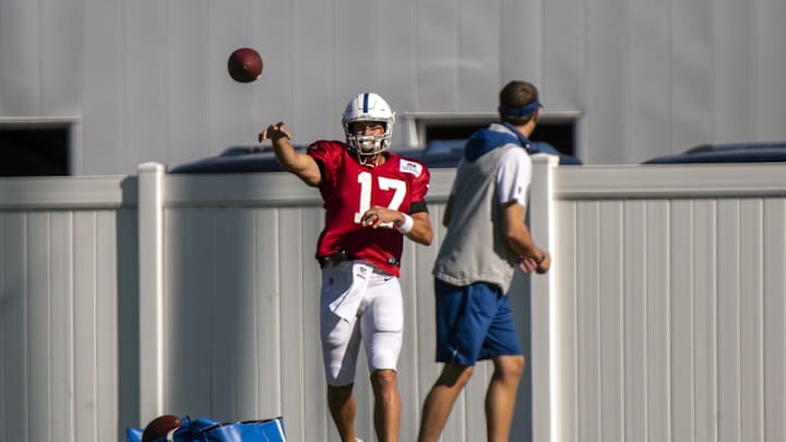 Led by Enthused Quarterback Philip Rivers, Colts Enjoying Padded Camp Practices Led by Enthused Quarterback Philip Rivers, Colts Enjoying Padded Camp Practices