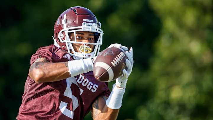 WATCH: Mississippi State football assistant coach Steve Spurrier Jr. discusses Bulldog wide receivers