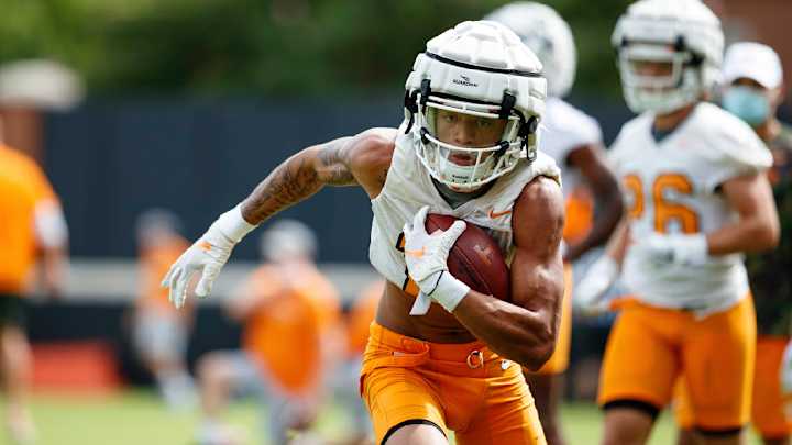 Vols Freshman WR Jalin Hyatt Standing Out During Week 1 of Preseason Practice
