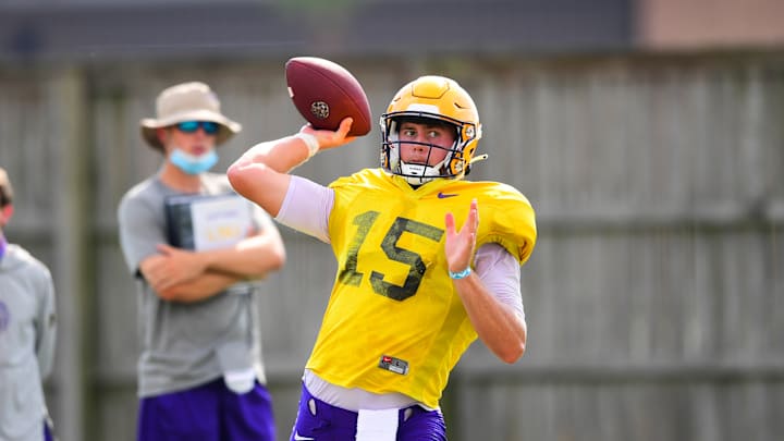 Notebook: LSU Coach Ed Orgeron Updates Depth Chart and How Myles Brennan is Preparing for First Start
