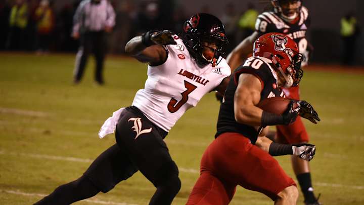 Russ Yeast eased back into reps for Louisville secondary