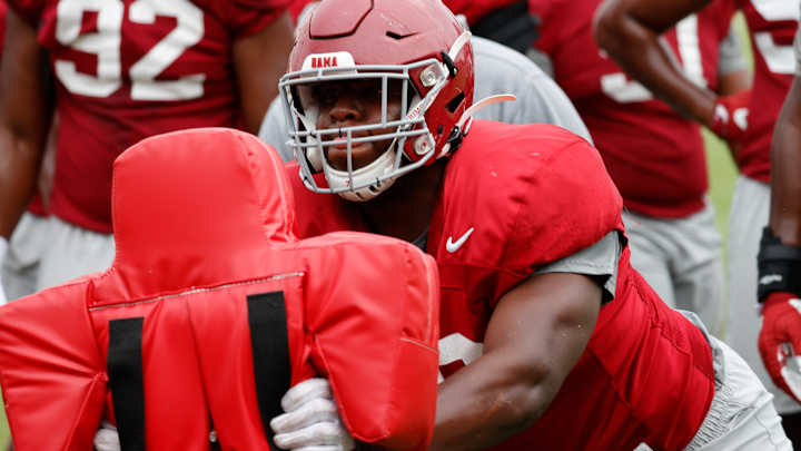 Alabama DL Phil Mathis Discusses Final Scrimmage, Leadership Role Alabama DL Phil Mathis Discusses Final Scrimmage, Leadership Role