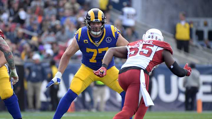 Andrew Whitworth’s key to longevity – a shrinking waistline