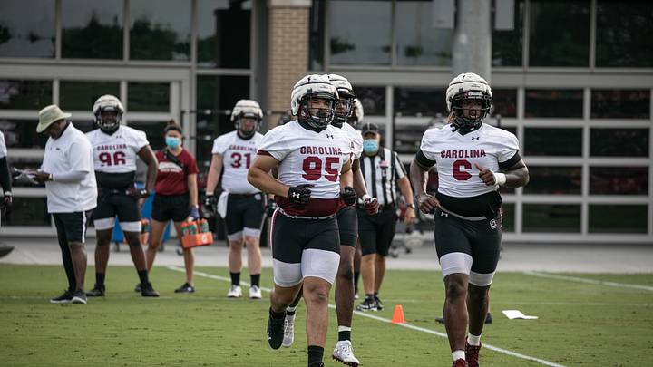 South Carolina's Friday Practice Featured Shells