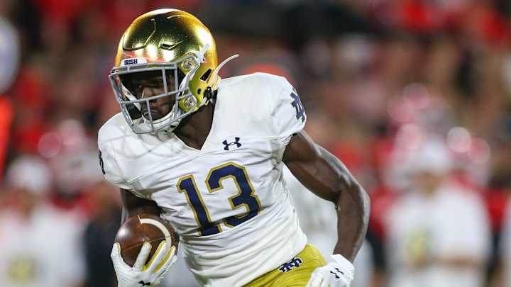 Ranking The Irish: #22 - WR Lawrence Keys III