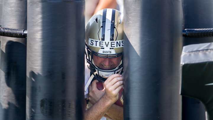Saints Offense: Thumbs up and down at Saints Camp Saints Offense: Thumbs up and down at Saints Camp