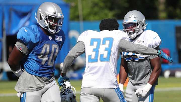 Kerryon Johnson Embraces Having Peterson and Swift in Detroit