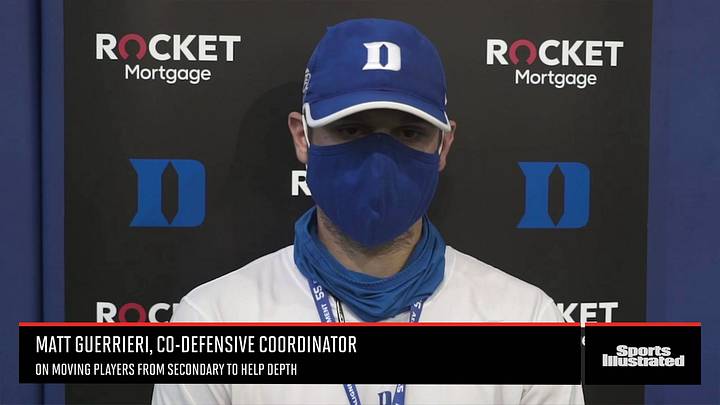 Duke Defensive Coordinator Matt Guerrieri: Shaka Heyward a Breakout Leader Duke Defensive Coordinator Matt Guerrieri: Shaka Heyward a Breakout Leader