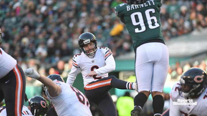 Bears Kicker Eddy Pineiro Suffering from a Groin Injury