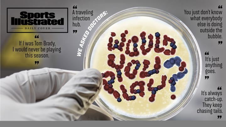 SI Survey: Doctors Say They'd Play in the NBA and NHL, but not NFL and MLB