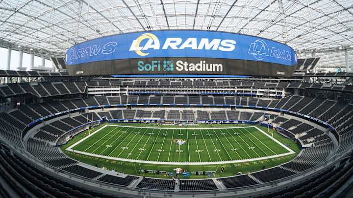 Artificial crowd noise rings hollow at So-Fi Stadium