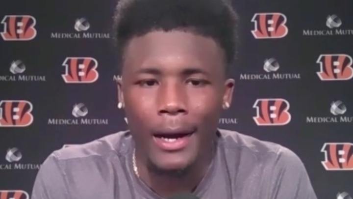 Watch: Tee Higgins discusses his health, working with A.J. Green, Joe Burrow and more