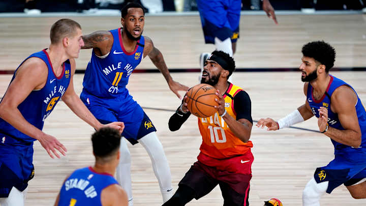 Mike Conley Scores 26 for Utah Jazz in Return to NBA Bubble