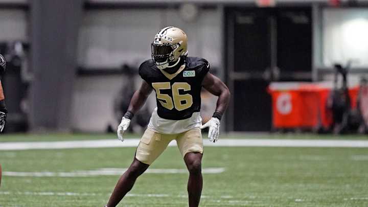 Saints Defense: Thumbs Up and Down at Saints Camp