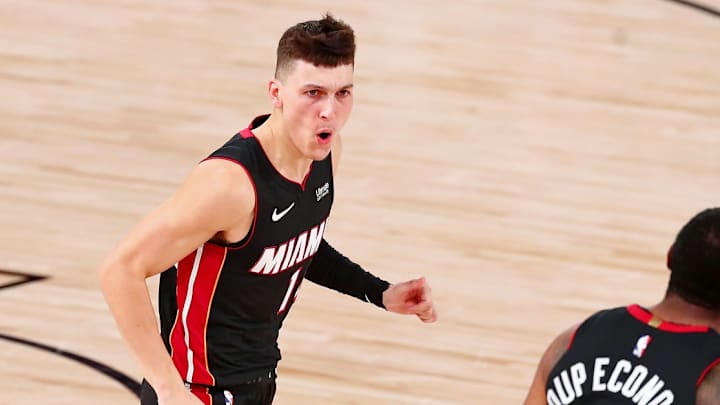 Miami Heat's Tyler Herro On His Relationship With Assistant Coach Chris Quinn
