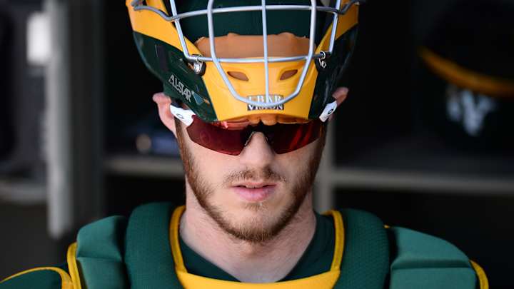 Called Up Monday, Athletics' Heim Finds Himself Making First MLB Start Tuesday