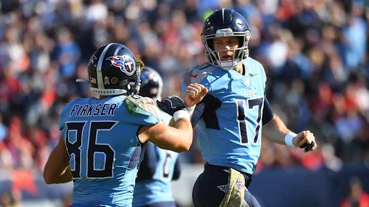 Tannehill, Firkser Built Connection as Backups