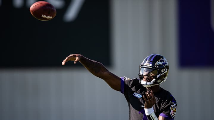 Former Utah QB Tyler Huntley getting valuable reps during Baltimore training camp