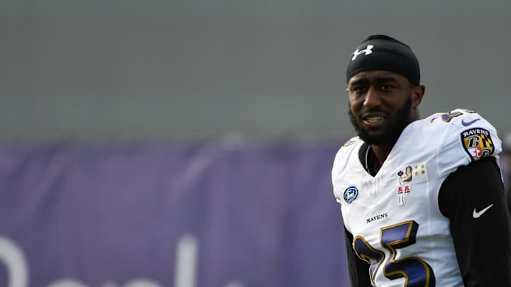Ravens Tavon Young 'blessed' to be back on the field after neck injury