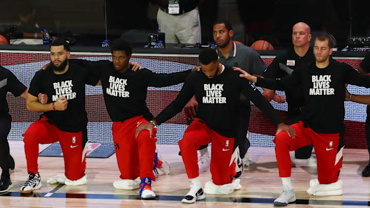 Inside the Raptors and Celtics Discussions to Protesting Game 1 of the Eastern Conference Semifinals