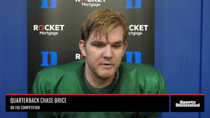 Duke's 3-Way Quarterback Battle, Part 4 of 4: Chase Brice--The Big Name