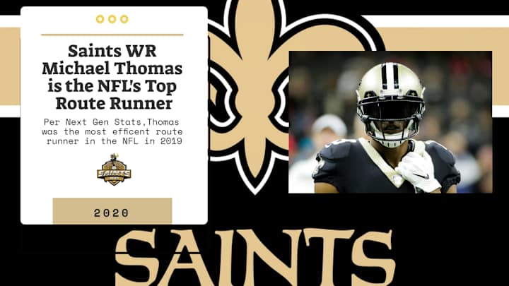 Michael Thomas considered the NFL's best Route Runner