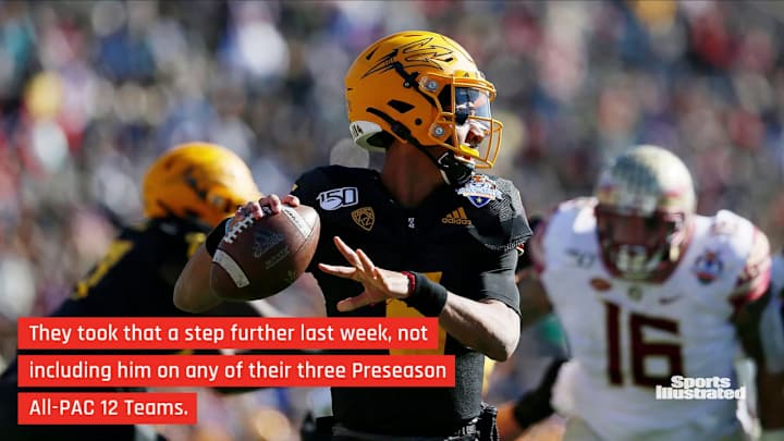 ASU Football: PFF Stays Not Buying the Jayden Daniels’ Hype ASU Football: PFF Stays Not Buying the Jayden Daniels’ Hype