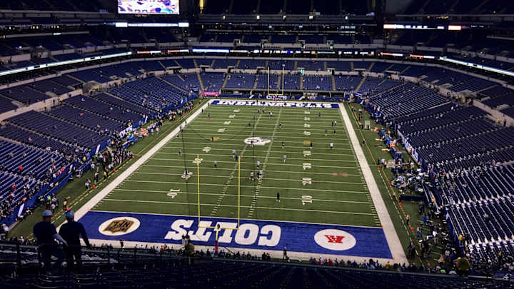 Colts Scrimmage Again at Lucas Oil Stadium
