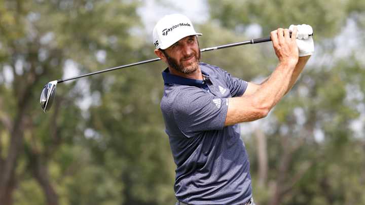 Dustin Johnson, Hideki Matsuyama Tied Atop Crowded Leaderboard at Olympia Fields Dustin Johnson, Hideki Matsuyama Tied Atop Crowded Leaderboard at Olympia Fields