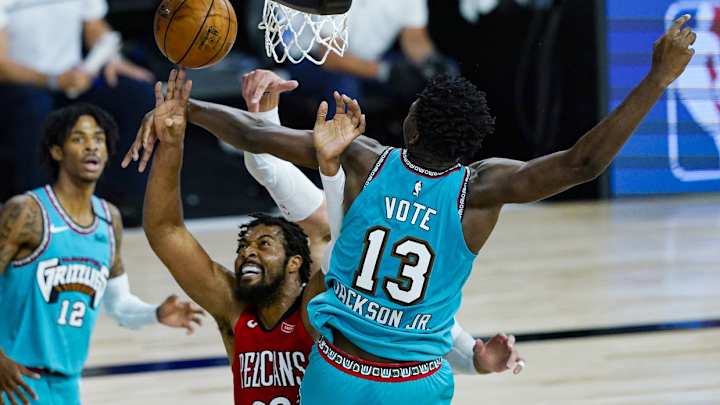 The Memphis Grizzlies were denied the ability to use the FedEx Forum as a voting location