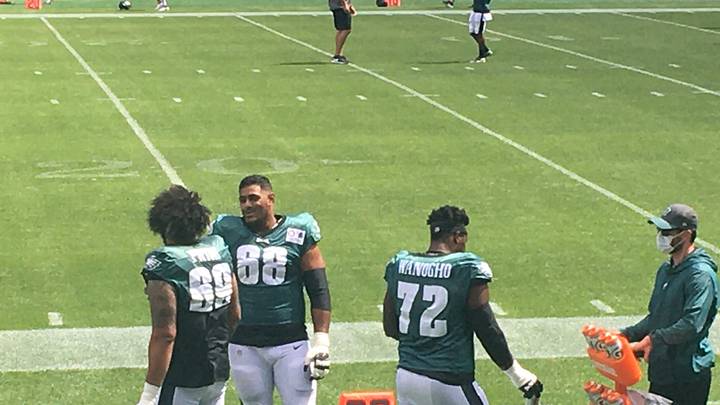 Eagles Training Camp Thoughts: Day 12: Left Tackles Struggle Eagles Training Camp Thoughts: Day 12: Left Tackles Struggle